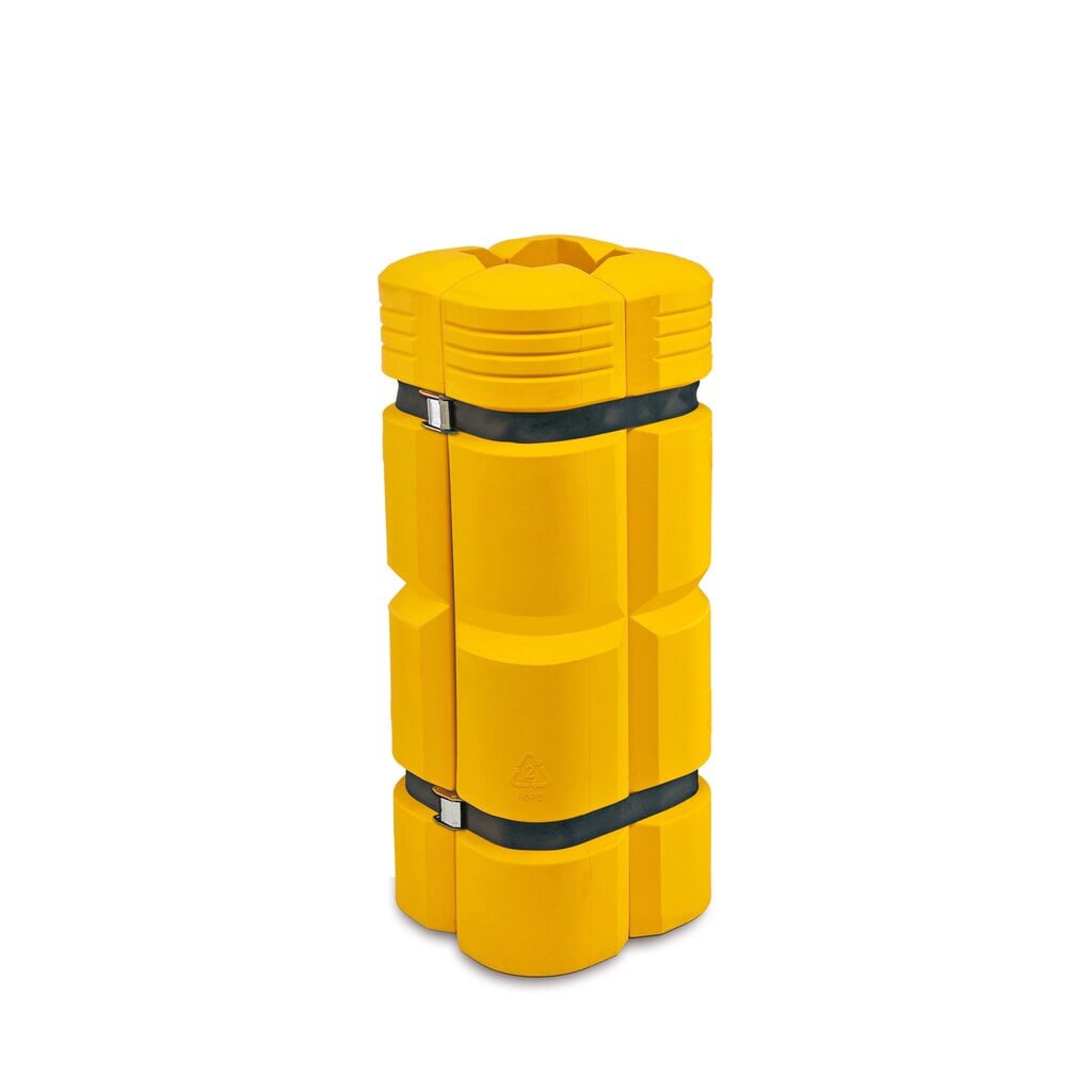 Protector anticolisión de columnas MORAVIA, altura 1.100 mm, para dimensiones de columna 200-300 x 200-300 mm (ancho x fondo) Imagen del producto: Protector anticolisión de columnas MORAVIA, altura 1.100 mm, para dimensiones de columna 200-300 x 200-300 mm (ancho x fondo)