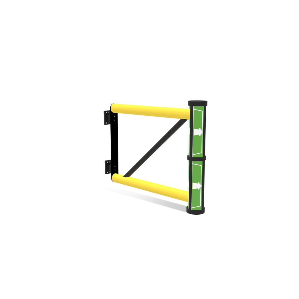 Número de imagen del producto 2: puerta batiente para rieles de seguridad «Delta», alto x ancho 1200 x 800 mm