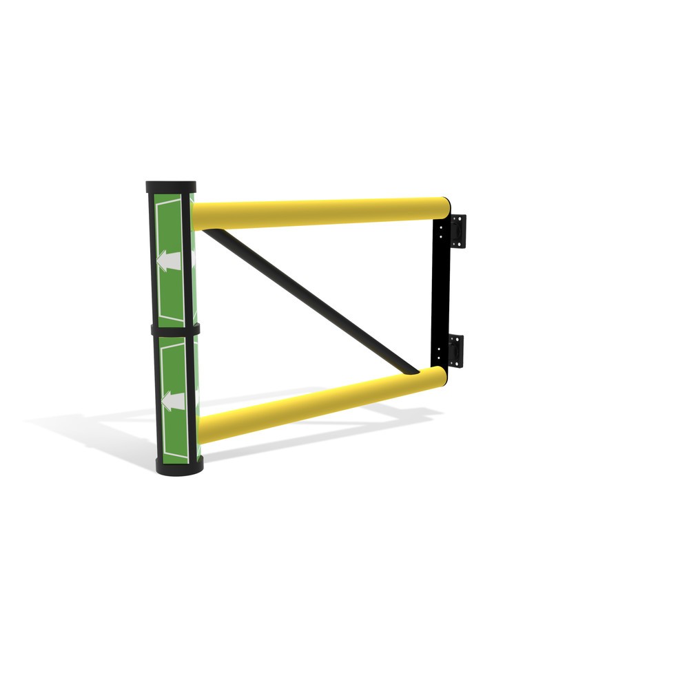 Número de imagen del producto 4: puerta batiente para rieles de seguridad «Delta», alto x ancho 1.200 x 1.000 mm