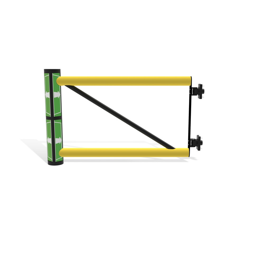 Número de imagen del producto 5: puerta batiente para rieles de seguridad «Delta», alto x ancho 1.200 x 1.000 mm
