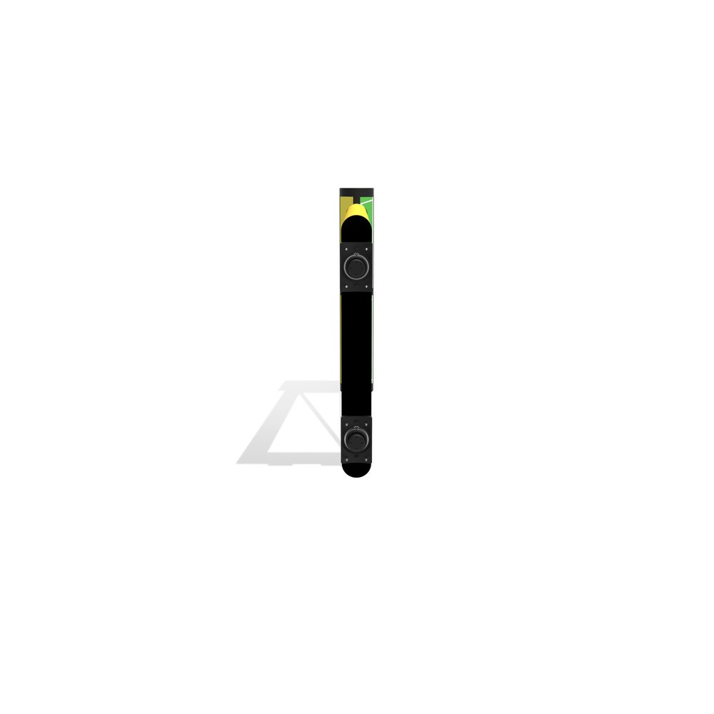 Número de imagen del producto 5: puerta batiente para rieles de seguridad «Delta», alto x ancho 1200 x 1200 mm