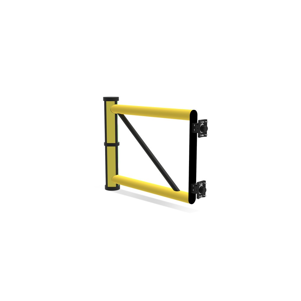 Número de imagen del producto 6: puerta batiente para rieles de seguridad «Delta», alto x ancho 1200 x 800 mm