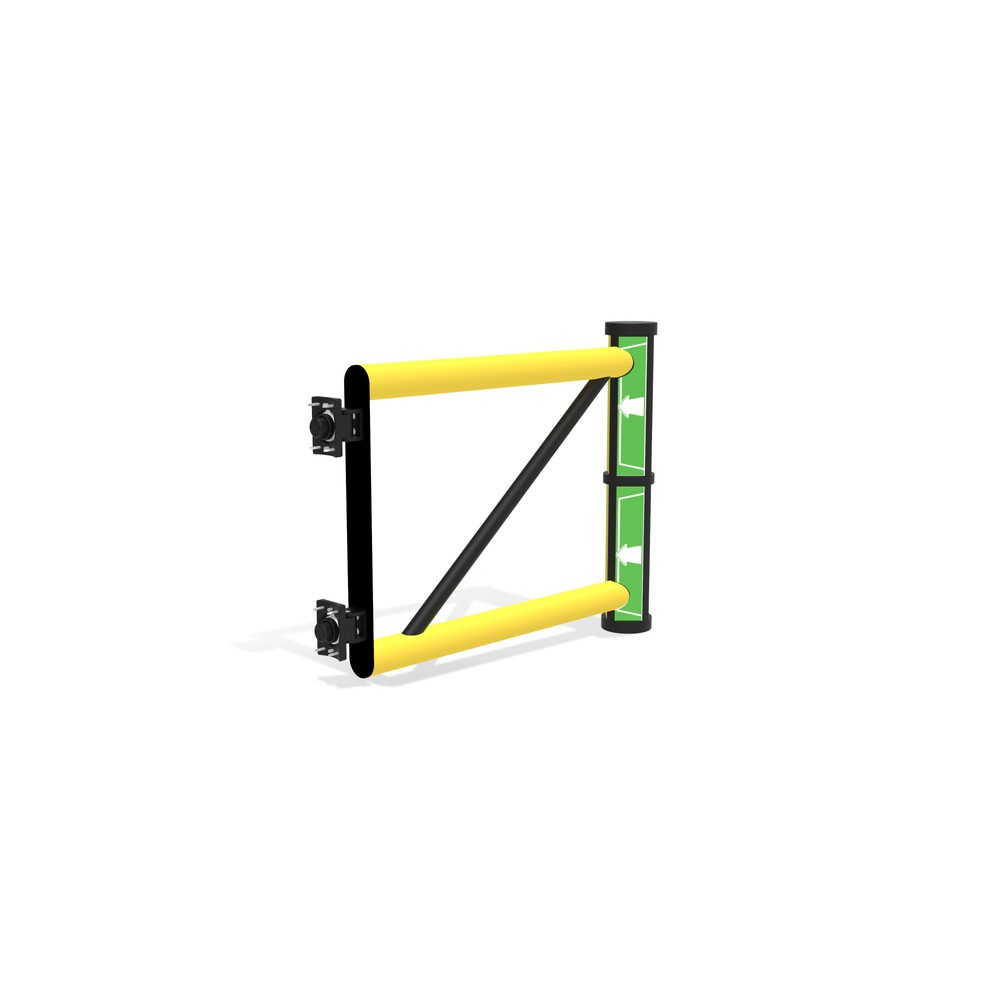 Número de imagen del producto 8: puerta batiente para rieles de seguridad «Delta», alto x ancho 1200 x 800 mm