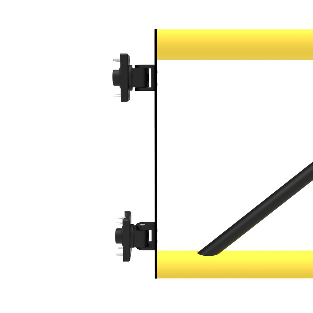 Número de imagen del producto 10: puerta batiente para rieles de seguridad «Delta», alto x ancho 1.200 x 1.000 mm