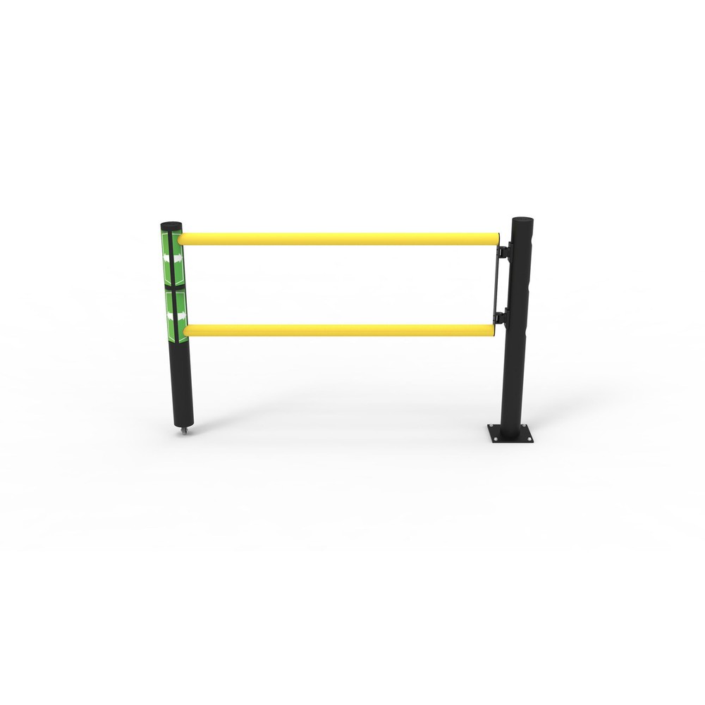 Número de imagen del producto 12: puerta batiente para rieles de seguridad «Delta», alto x ancho 1200 x 1.750 mm, con rollo