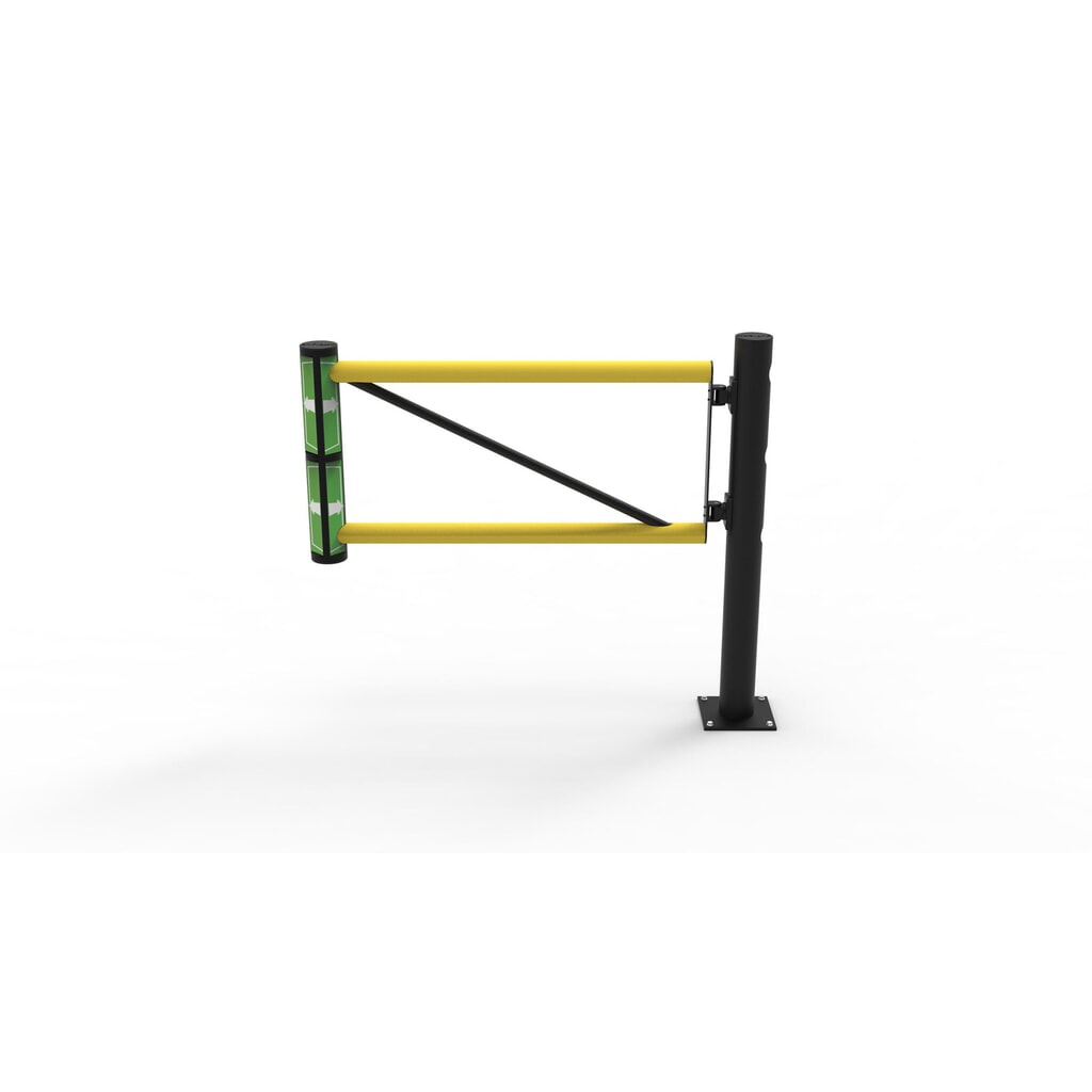 Número de imagen del producto 12: puerta batiente para rieles de seguridad «Delta», alto x ancho 1200 x 1200 mm
