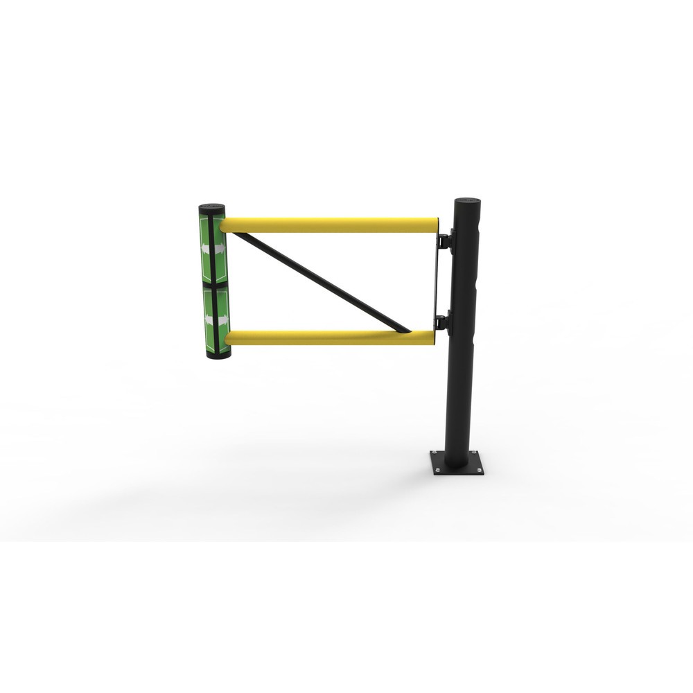 Número de imagen del producto 12: puerta batiente para rieles de seguridad «Delta», alto x ancho 1.200 x 1.000 mm