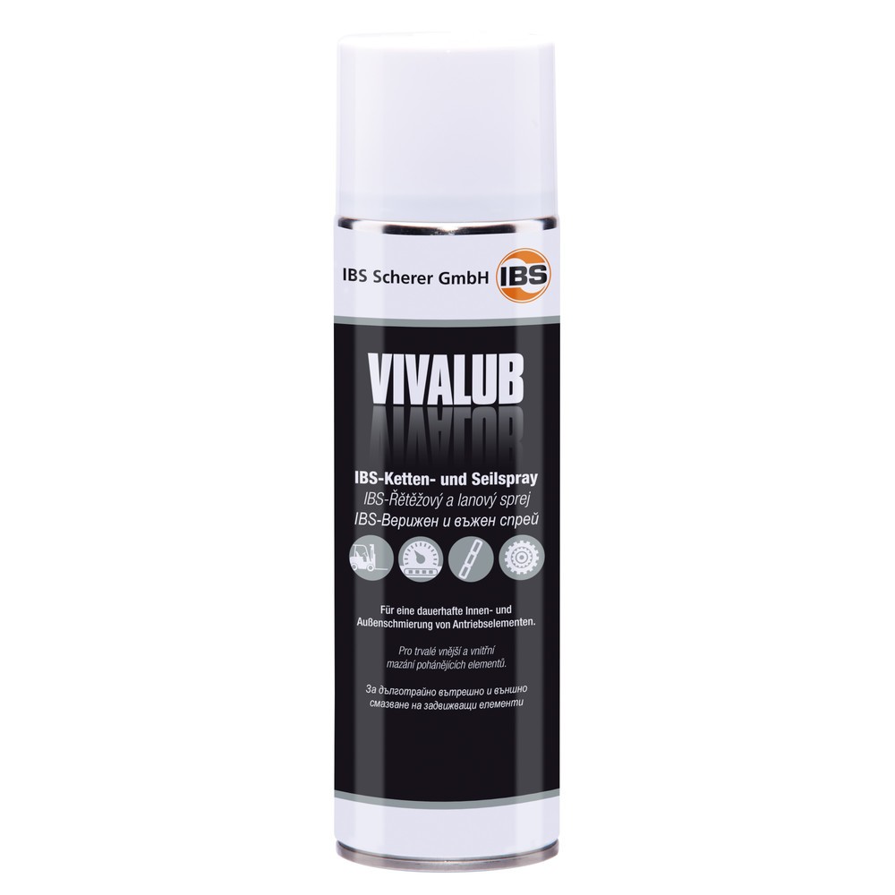 Imagen del producto: Spray cadena IBS vivalub, 500 ml, 12 dosis