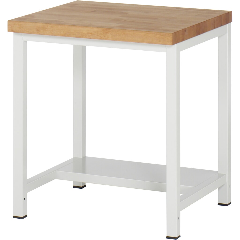 Imagen del producto: RAU banco para grandes pesos serie 8000, 1 estante inferior, profundidad 320 mm, HxAxF 840-1.040 mm x 750 mm x 700 mm
