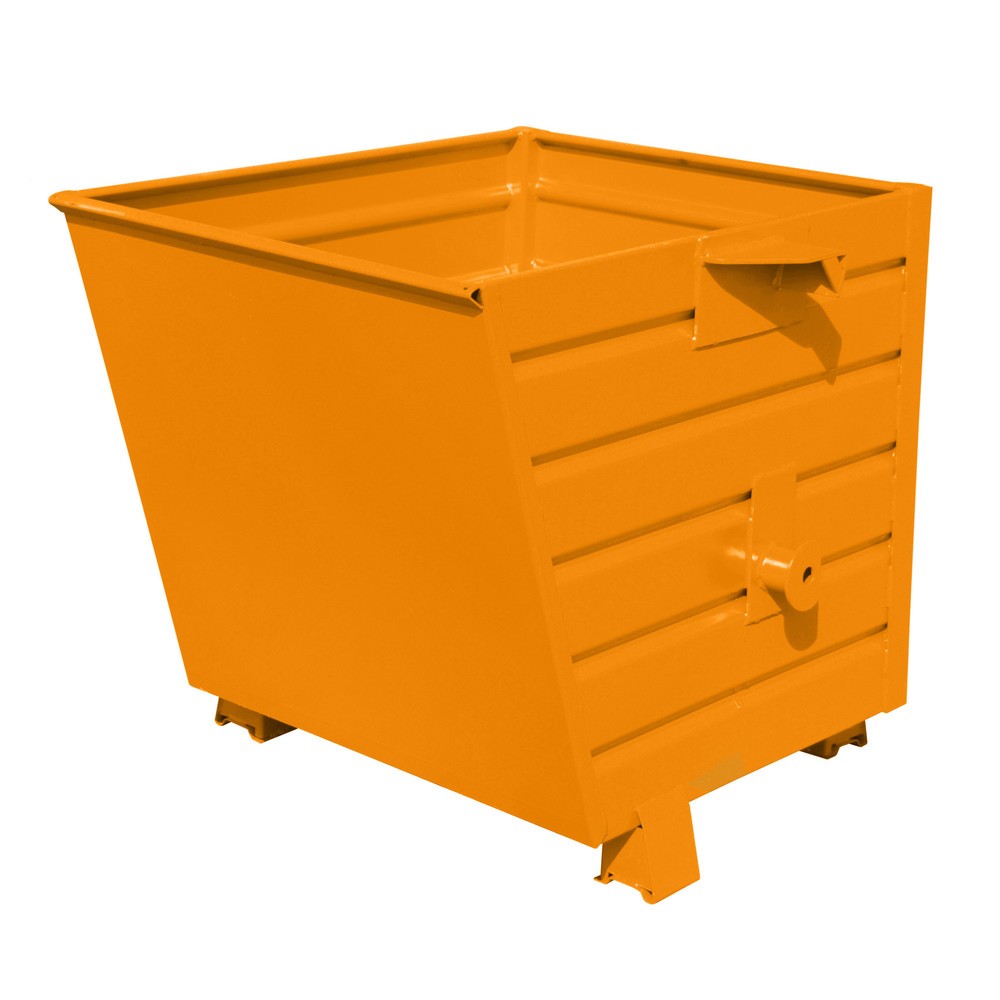 Imagen del producto: Bauer® Volquete apilable, pintado, volumen 0,55 m³, RAL 2000 amarillo naranja