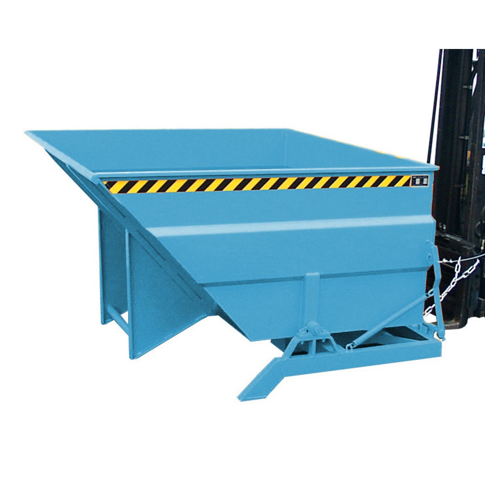 Número de imagen del producto 3: Bauer® Tanque basculante, forma constructiva de gran volumen, pintado, volumen 2 m³, RAL 2000 amarillo naranja