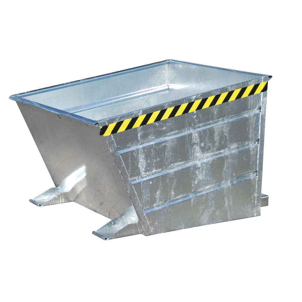 Imagen del producto: Recipiente de vuelco Bauer® compacto, galvanizado, CC 1.000 kg, volumen 0,65 m³