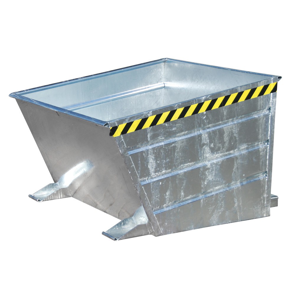 Imagen del producto: Recipiente de vuelco Bauer® compacto, galvanizado, CC 1.500 kg, volumen 1 m³