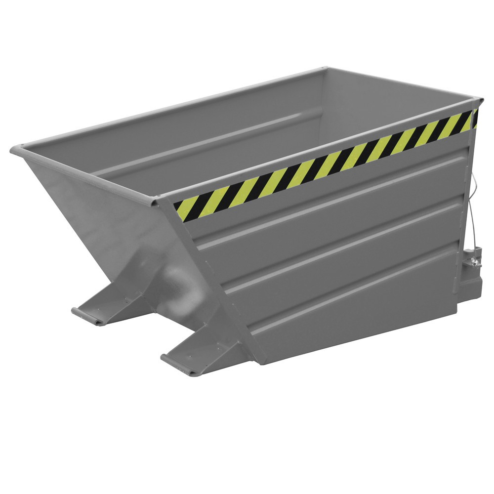 Imagen del producto: Bauer® Depósito basculante compacto, pintado, volumen 0,5 m³, RAL 7005 gris ratón