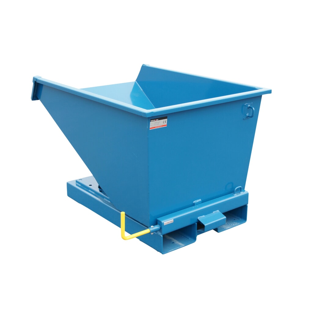 Depósito basculante de servicio pesado con activación automático, volumen 0,3 m³ Número de imagen del producto 2: Depósito basculante de servicio pesado con activación automático, volumen 0,3 m³
