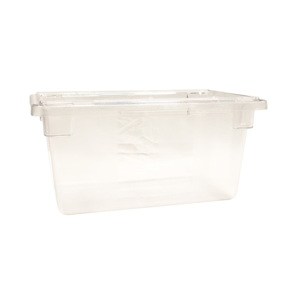 Recipiente para alimentos Rubbermaid®, transparente, 19 litros, 229 x 457 x 305 mm (alto x ancho x fondo) Imagen del producto: Recipiente para alimentos Rubbermaid®, transparente, 19 litros, 229 x 457 x 305 mm (alto x ancho x fondo)