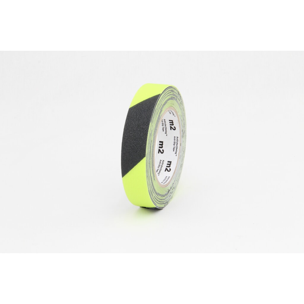 Alfombrilla antideslizante m2™ de Mehlhose, R10, fluorescente con luz diurna, rollo 25 mm x 6 m Imagen del producto: Alfombrilla antideslizante m2™ de Mehlhose, R10, fluorescente con luz diurna, rollo 25 mm x 6 m