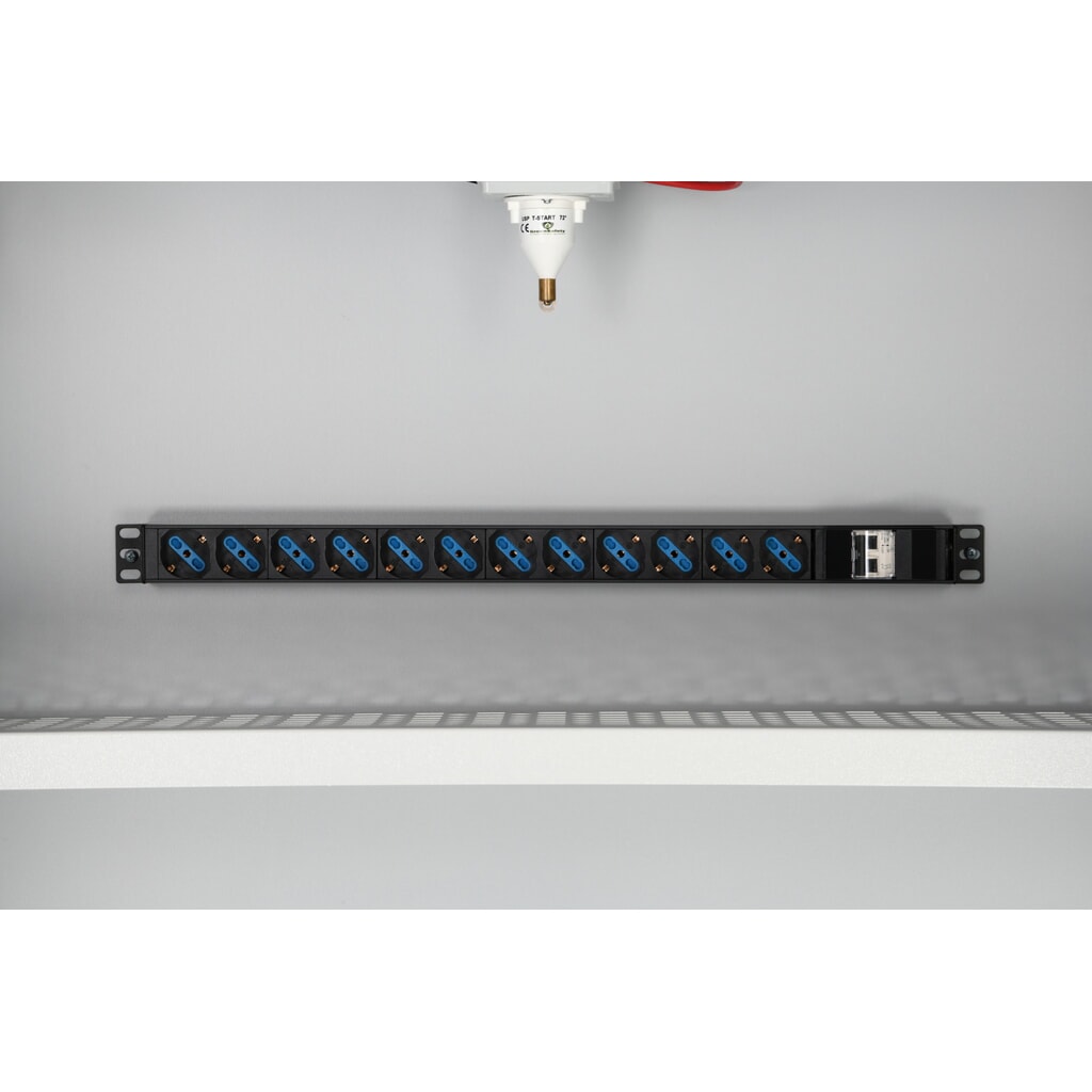 Regleta de enchufes Schuko S12 para armario de seguridad para iones de litio Justrite® 226-LT Número de imagen del producto 2: Regleta de enchufes Schuko S12 para armario de seguridad para iones de litio Justrite® 226-LT