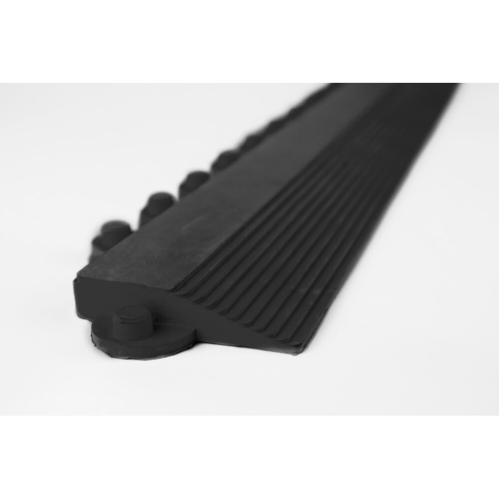 Número de imagen del producto 4: Regletas con esquinas para la alfombrilla antifatiga YOGA SOLID OIL, macho, negro, 4 uds/UV