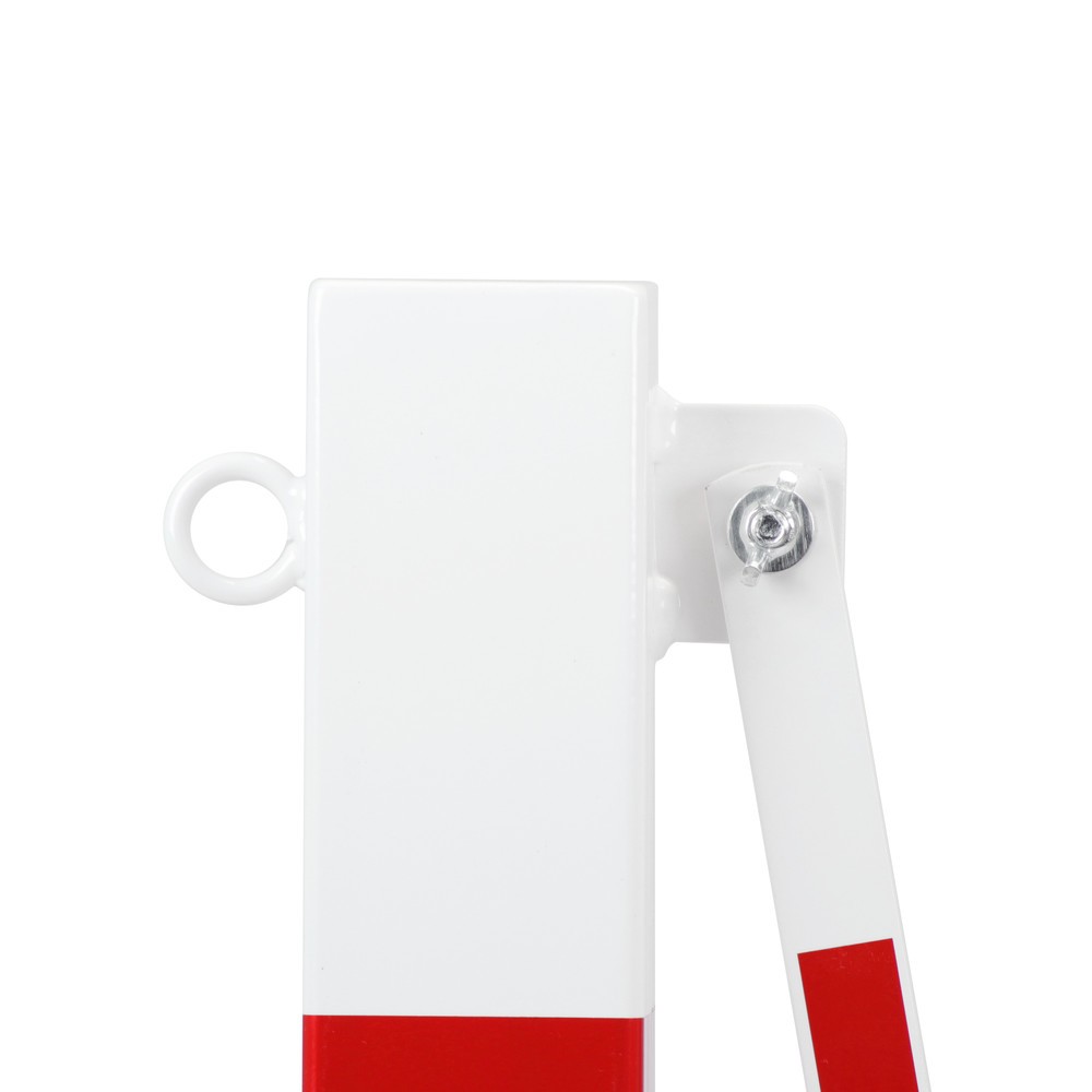 Número de imagen del producto 9: Rejilla tijera con poste de bloqueo, diámetro 60 mm, ancho 3.600 mm, rojo/blanco
