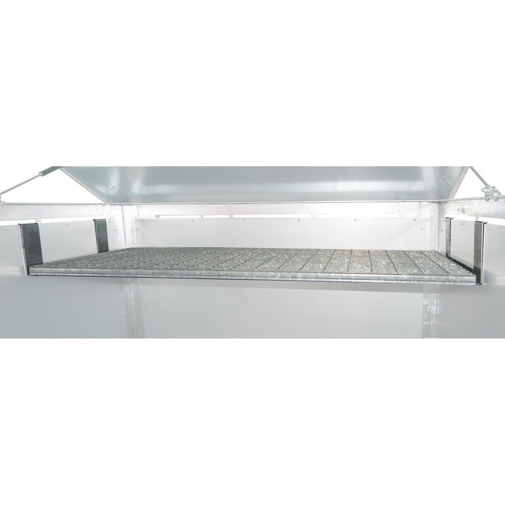 Número de imagen del producto 2: Rejilla de estante intermedio para depósito de material peligroso GD-N 4, 2 piezas