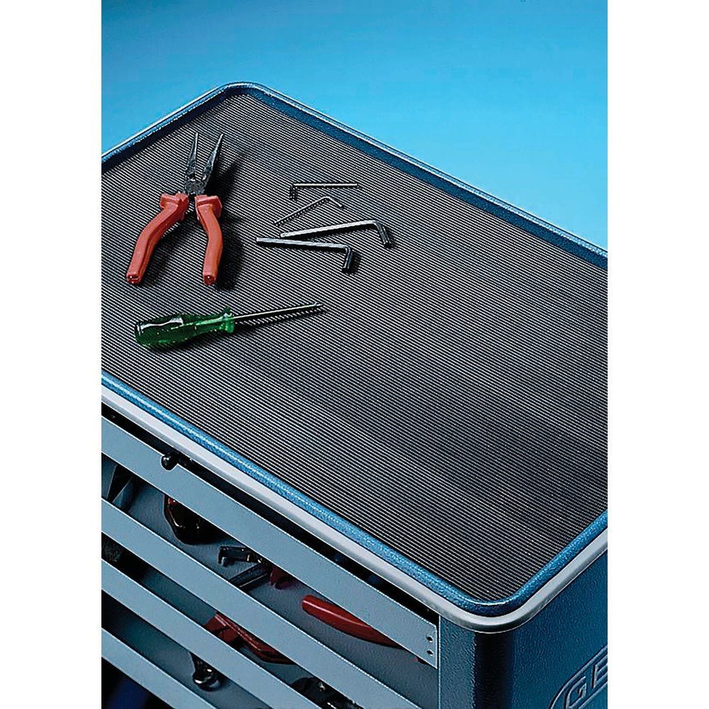 Número de imagen del producto 2: Revestimiento de goma NoTrax Rib ‘n’ Roll P3™, ranurado fino, A x F 10 m x 1.000 mm, negro
