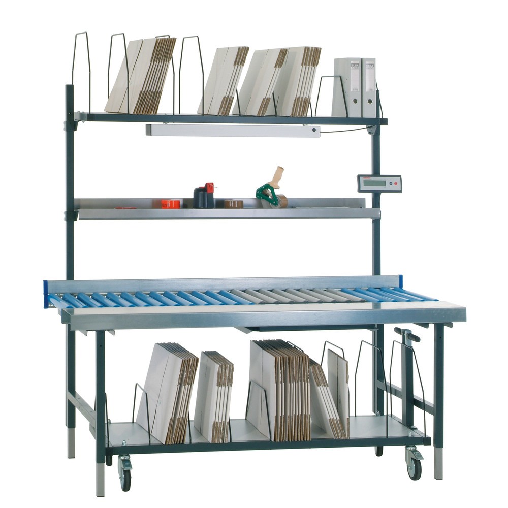 Número de imagen del producto 3: Revistero para sistema de mesa de embalaje, alto H x An x F 690 x 1.600 x 600 mm