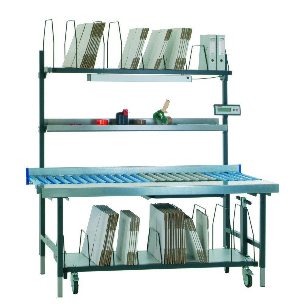 Número de imagen del producto 4: Revistero para sistema de mesa de embalaje, alto H x An x F 690 x 1.600 x 600 mm