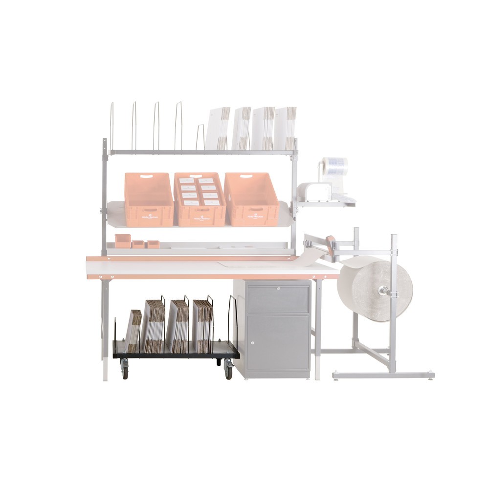 Número de imagen del producto 4: Revistero para sistema de mesa de embalaje, alto H x An x F 690 x 1.015 x 600 mm