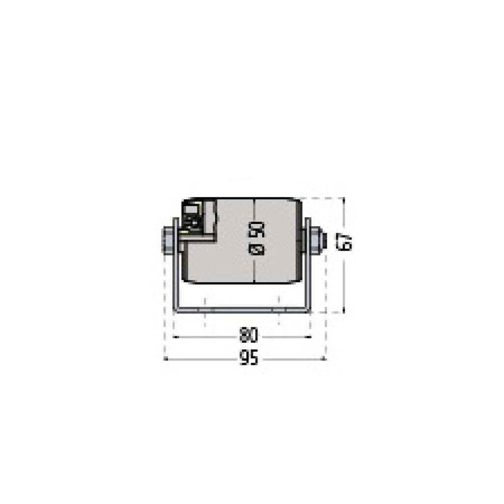 Riel de rodillos con palets, acero, transporte longitudinal, transporte transversal, separación: 130 mm Número de imagen del producto 2: Riel de rodillos con palets, acero, transporte longitudinal, transporte transversal, separación: 130 mm