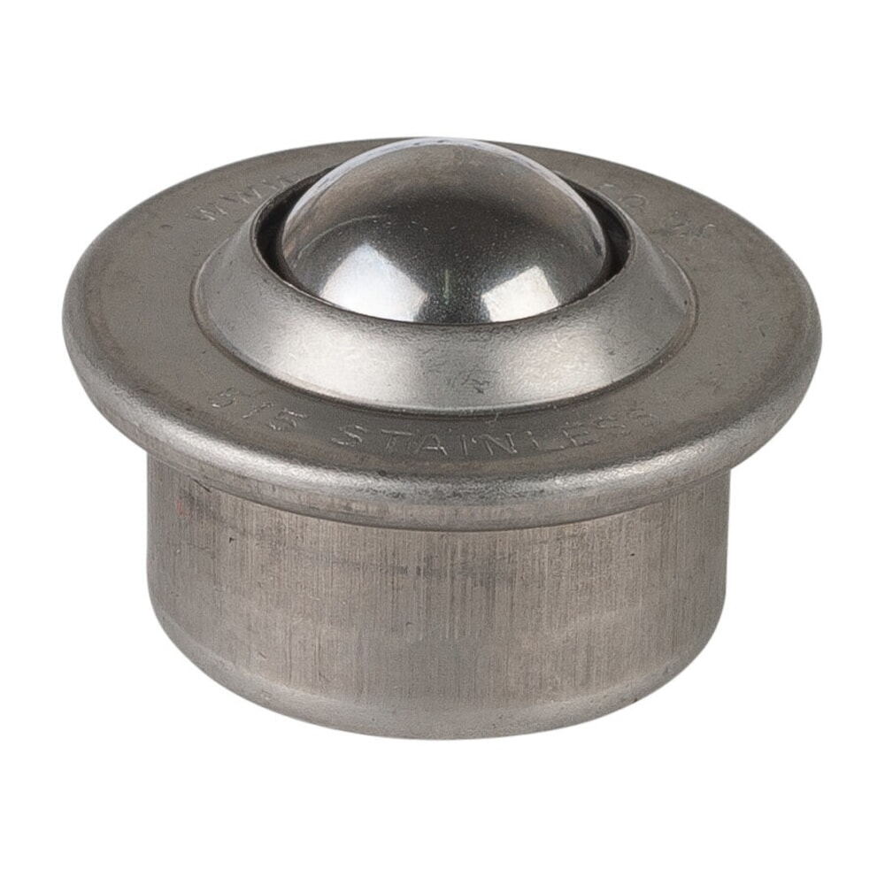 Número de imagen del producto 1: Rodillo de bola, acero, inoxidable, Ø 15 mm, CC 37 kg
