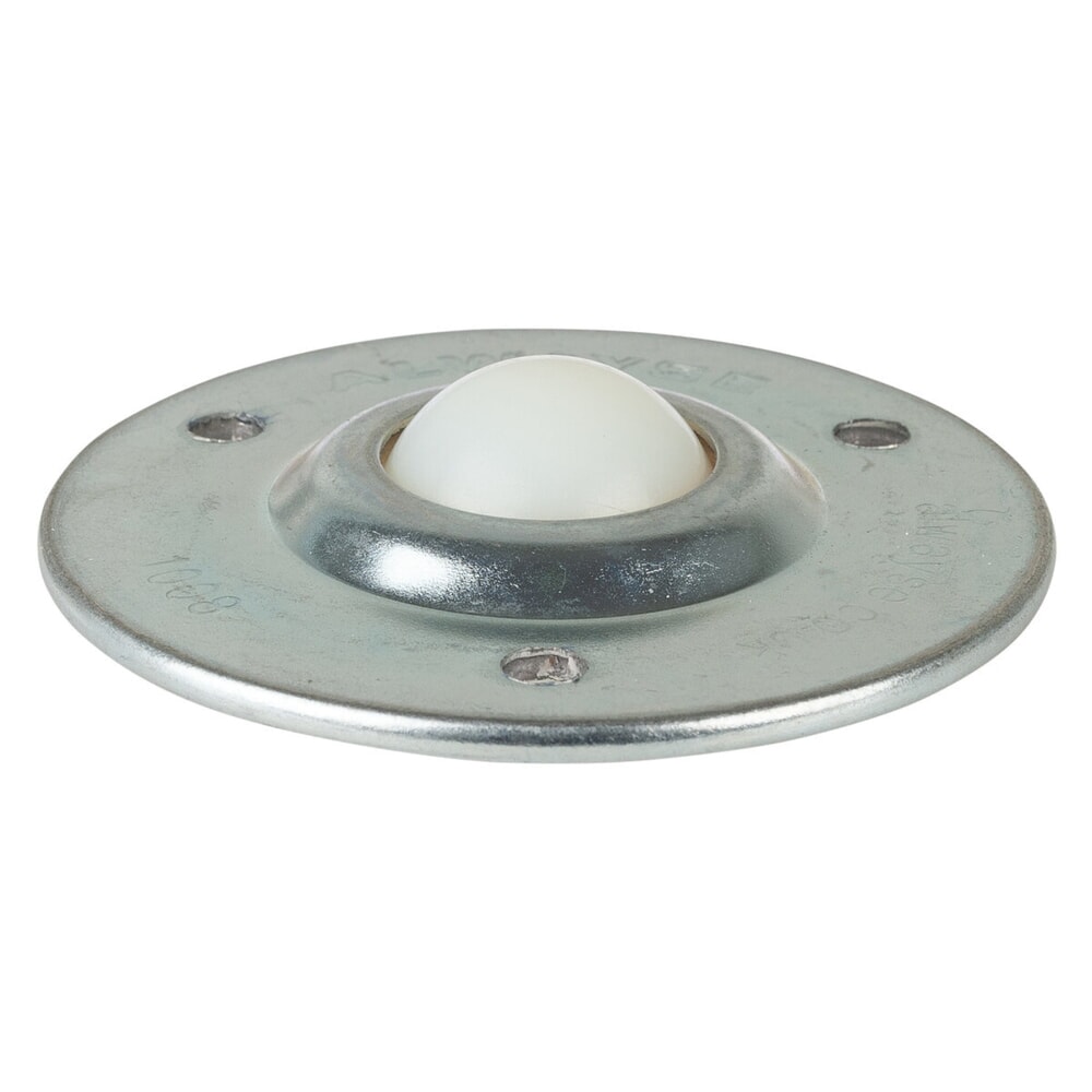 Número de imagen del producto 1: Rodillo de bola con orificios para fijación, plástico, Ø 25 mm, CC 55 kg