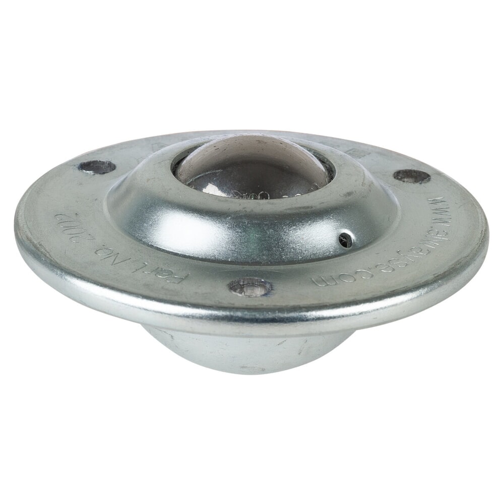 Número de imagen del producto 1: Rodillo de bola con orificios para fijación, acero, Ø 40 mm, CC 110 kg