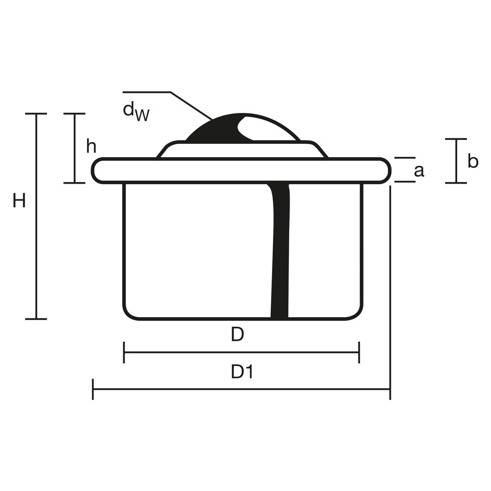 Número de imagen del producto 2: Rodillo de bola, acero, Ø 15 mm, CC 50 kg