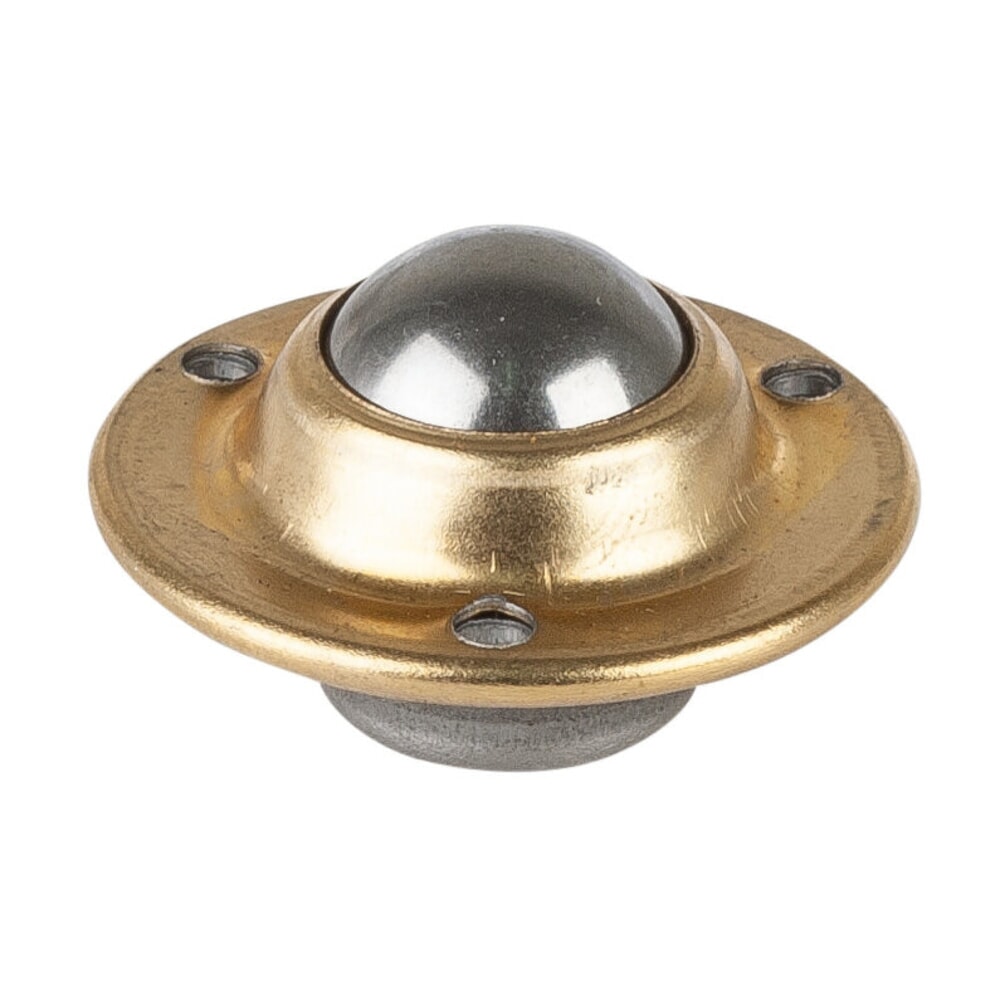 Imagen del producto: Rodillo de bolas, acero galvanizado, diámetro 13 mm, capacidad de carga 15 kg