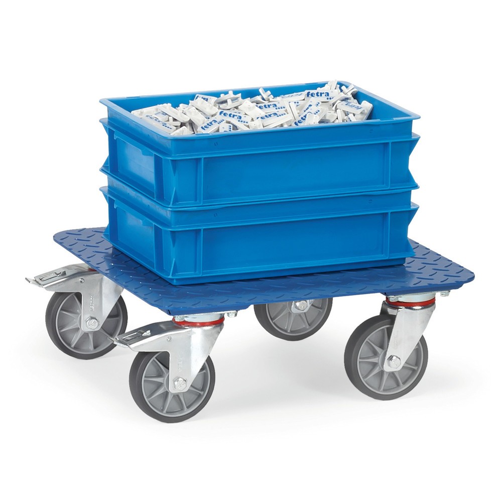 Número de imagen del producto 2: Rodillo de caja fetra® con placa lagrimal, capacidad de carga 400 kg, área de carga 500 x 500 mm