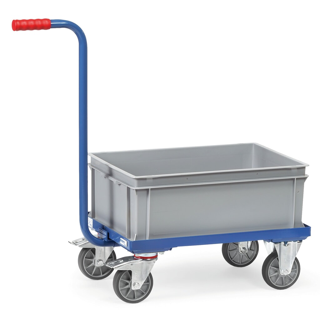 Rodillo de dedo fetra® con cajas de plástico, capacidad de carga 250 kg Imagen del producto: Rodillo de dedo fetra® con cajas de plástico, capacidad de carga 250 kg