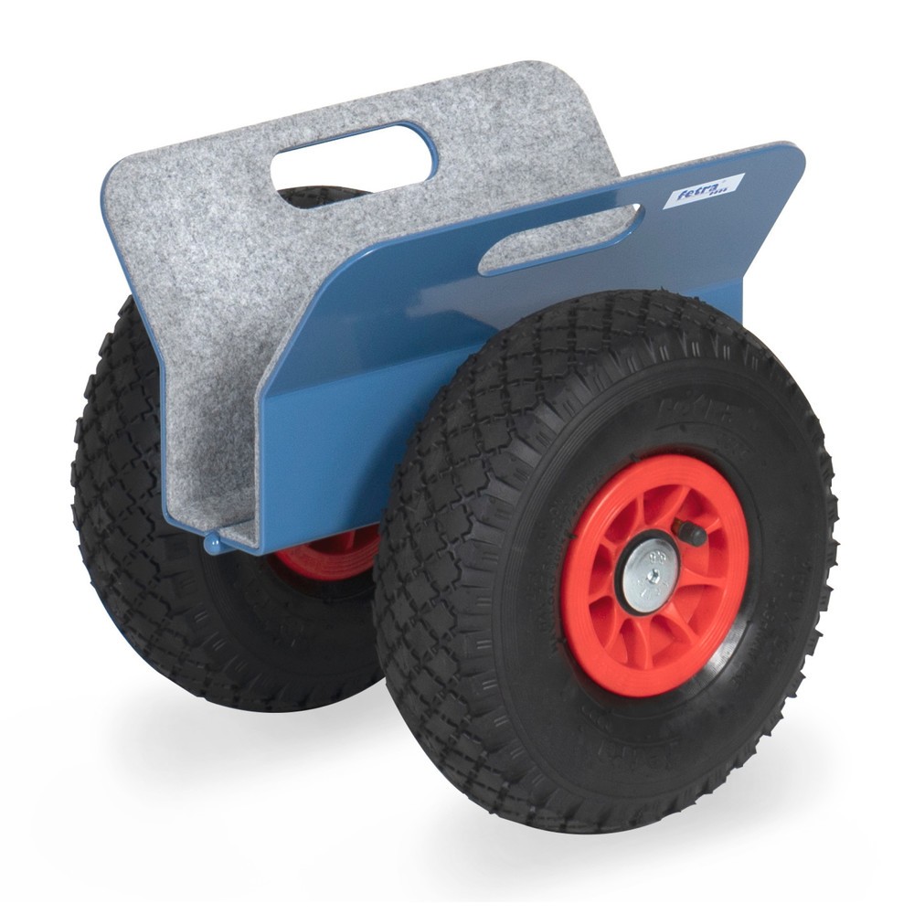 Número de imagen del producto 1: fetra® rodillo de placa con mordazas de sujeción, capacidad de carga 250 kg, anchura de sujeción 0-60 mm, bandajes de goma maciza
