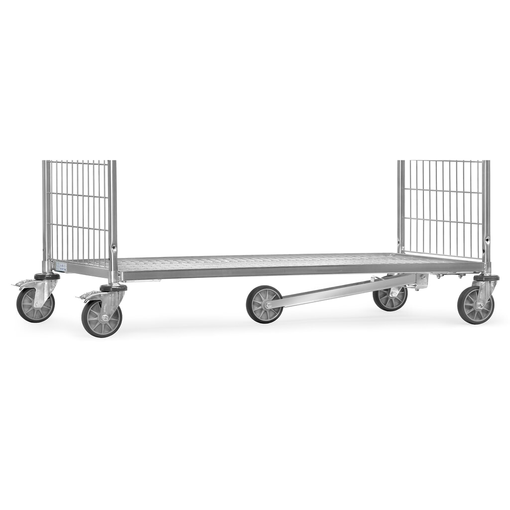 Número de imagen del producto 1: Rodillo de trazado TPE para el carro|plataforma de recogida fetra®, para el área de carga AAn x F 510 x 650 mm
