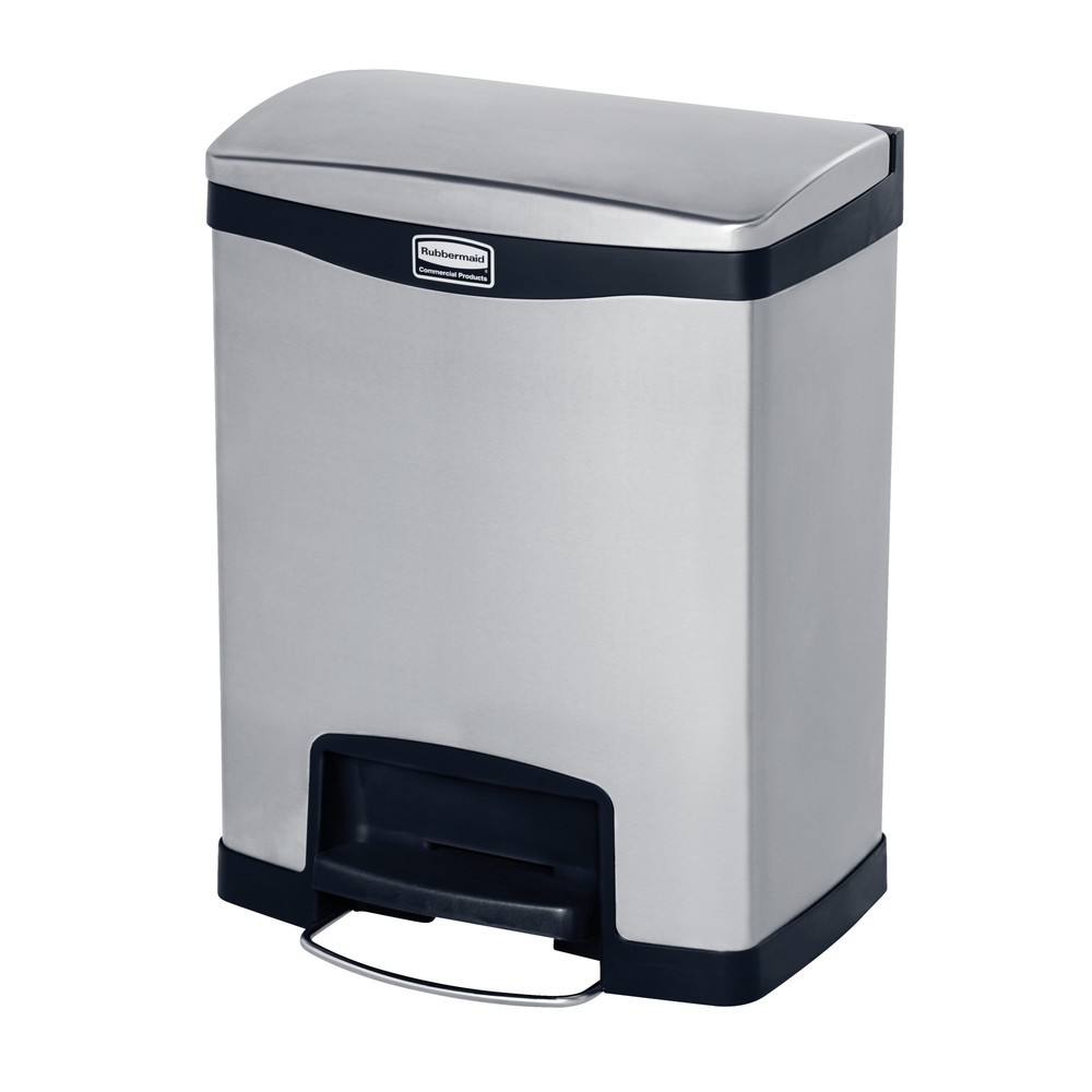 Imagen del producto: Pedal Rubbermaid Slim Jim® 30 litros Pedal lateral ancho negro