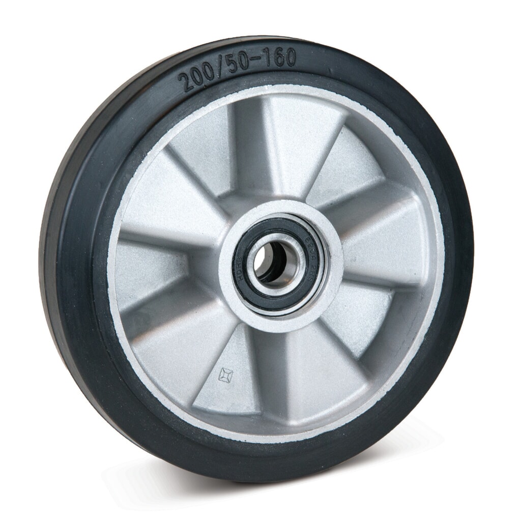 Imagen del producto: rueda ante de caucho maciza para transpaleta manual tipo Ameise® ACY20, tipo Básico/económico DF20, año a partir del '09, Ø 180 mm