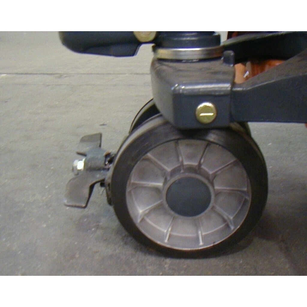 Número de imagen del producto 4: Rueda directriz antiestática para Jungheinrich transpaleta AM 22 + AMW 22 + AMW 22p, para rueda directriz de caucho