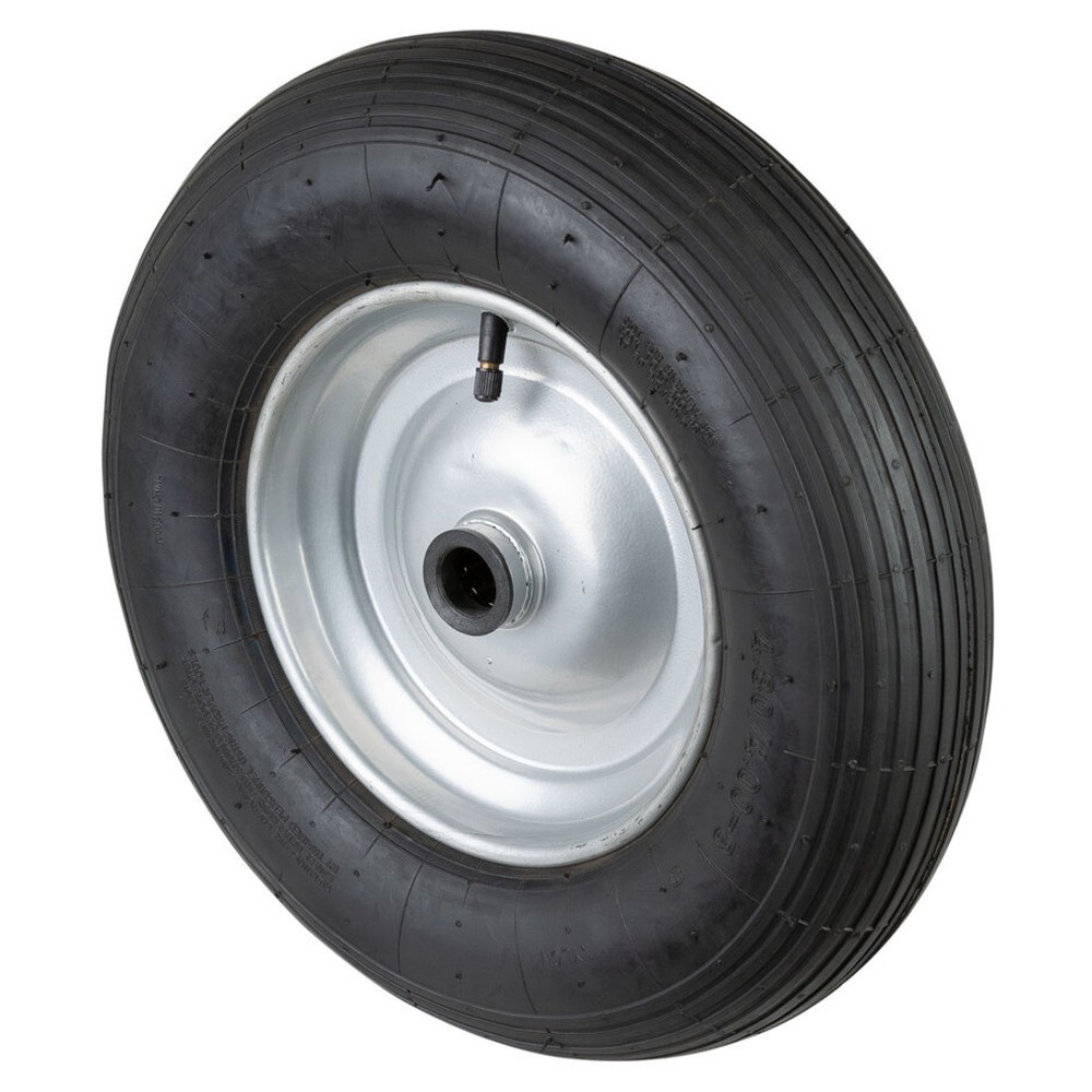 Número de imagen del producto 1: Rueda neumática, perfil ranurado, cojinetes, Ø x ancho 400 x 100 mm, CC 200 kg