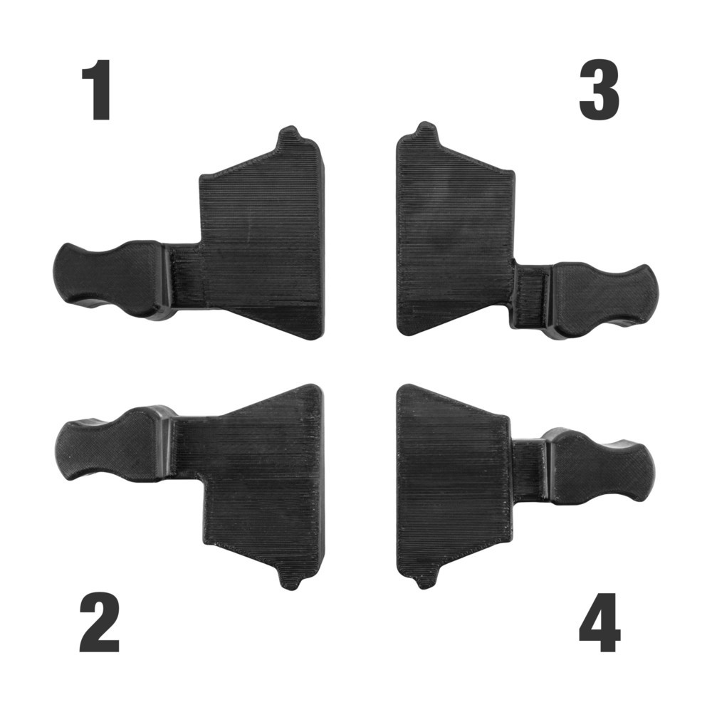 Número de imagen del producto 2: Salvacables Defender® MIDI 3 2D de Adam Hall, Juego de adaptadores