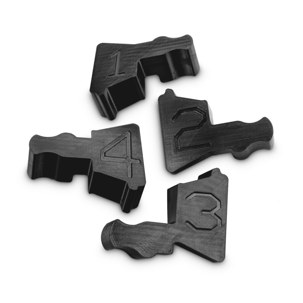 Imagen del producto: Salvacables Defender® MIDI 3 2D de Adam Hall, Juego de adaptadores