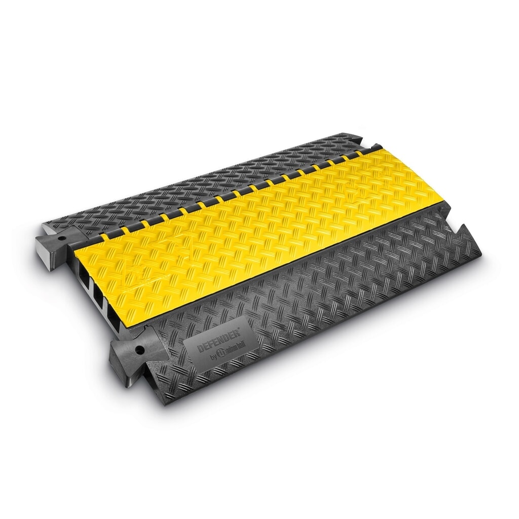 Imagen del producto: Salvacables Defender® 3 de Adam Hall, 3 canales, negro/amarillo