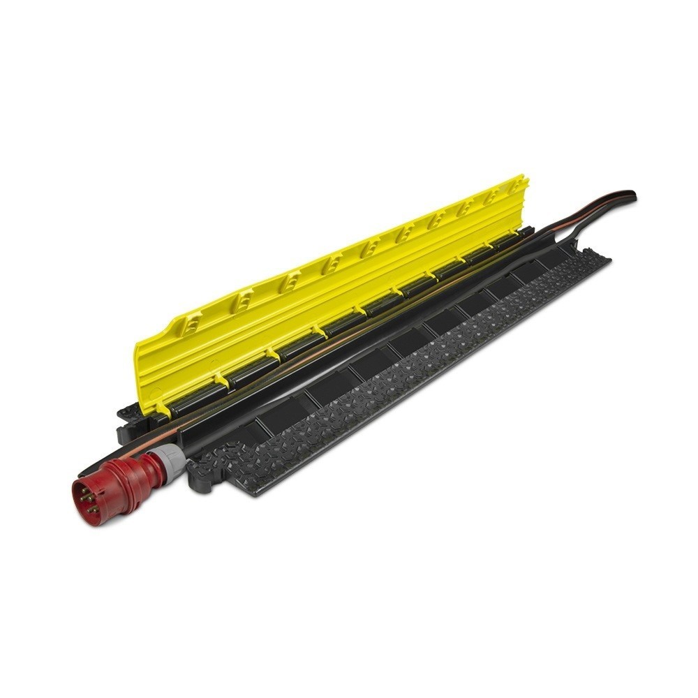 Número de imagen del producto 3: Salvacables Defender® MICRO 2 de Adam Hall, 2 canales, negro/amarillo