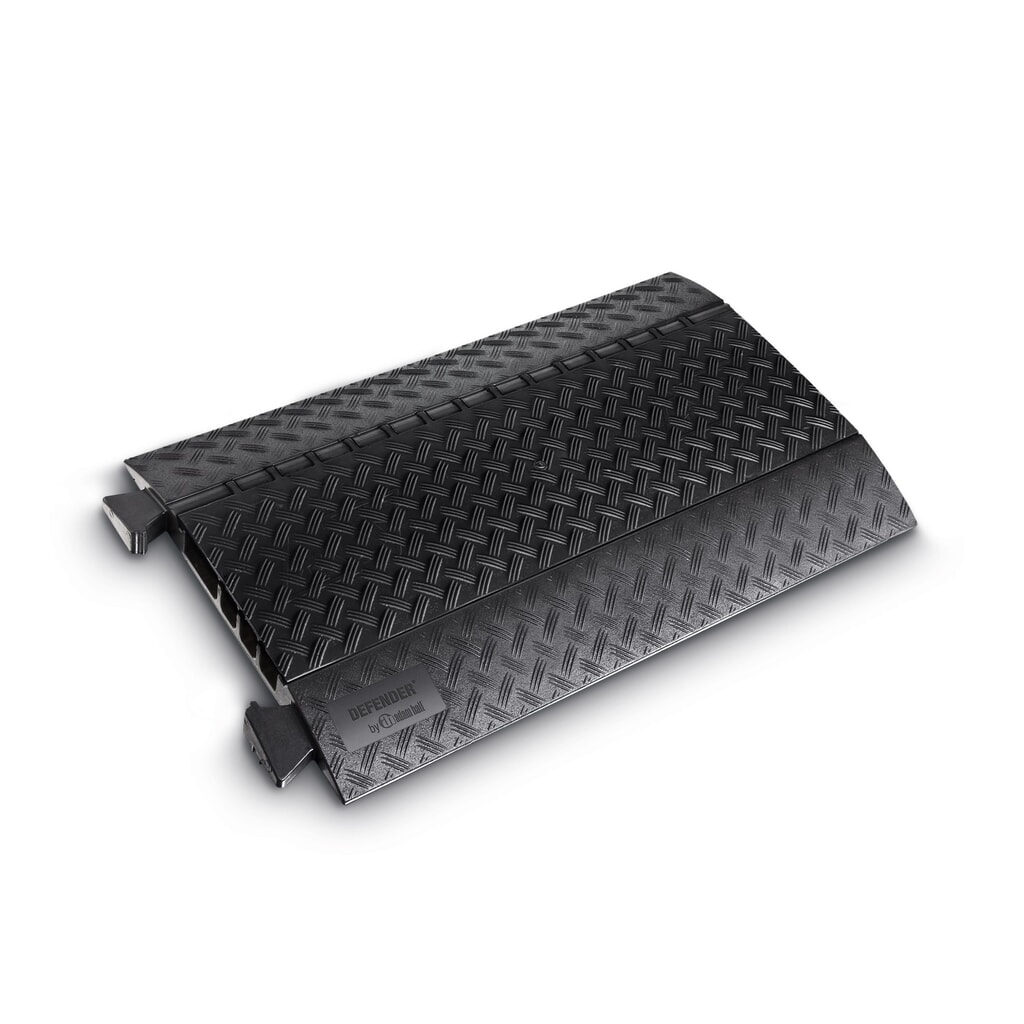 Imagen del producto: Salvacables Defender® MIDI 4C de Adam Hall, 4 canales, negro