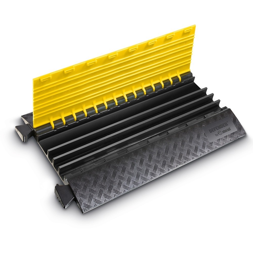 Número de imagen del producto 4: Salvacables Defender® MIDI 4C de Adam Hall, 4 canales, negro/amarillo