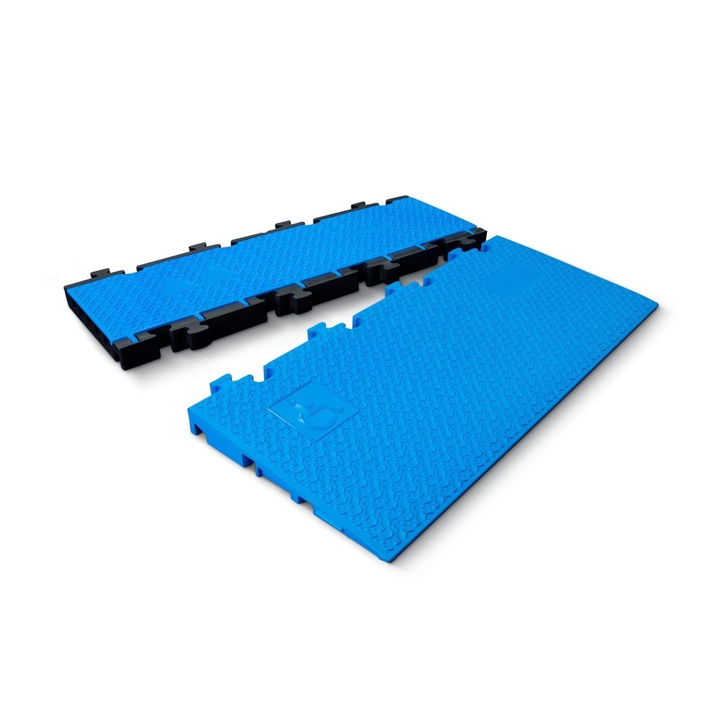 Número de imagen del producto 5: Salvacables Defender® MIDI 5 2D de Adam Hall, Juego de rampas para silla de ruedas, azul